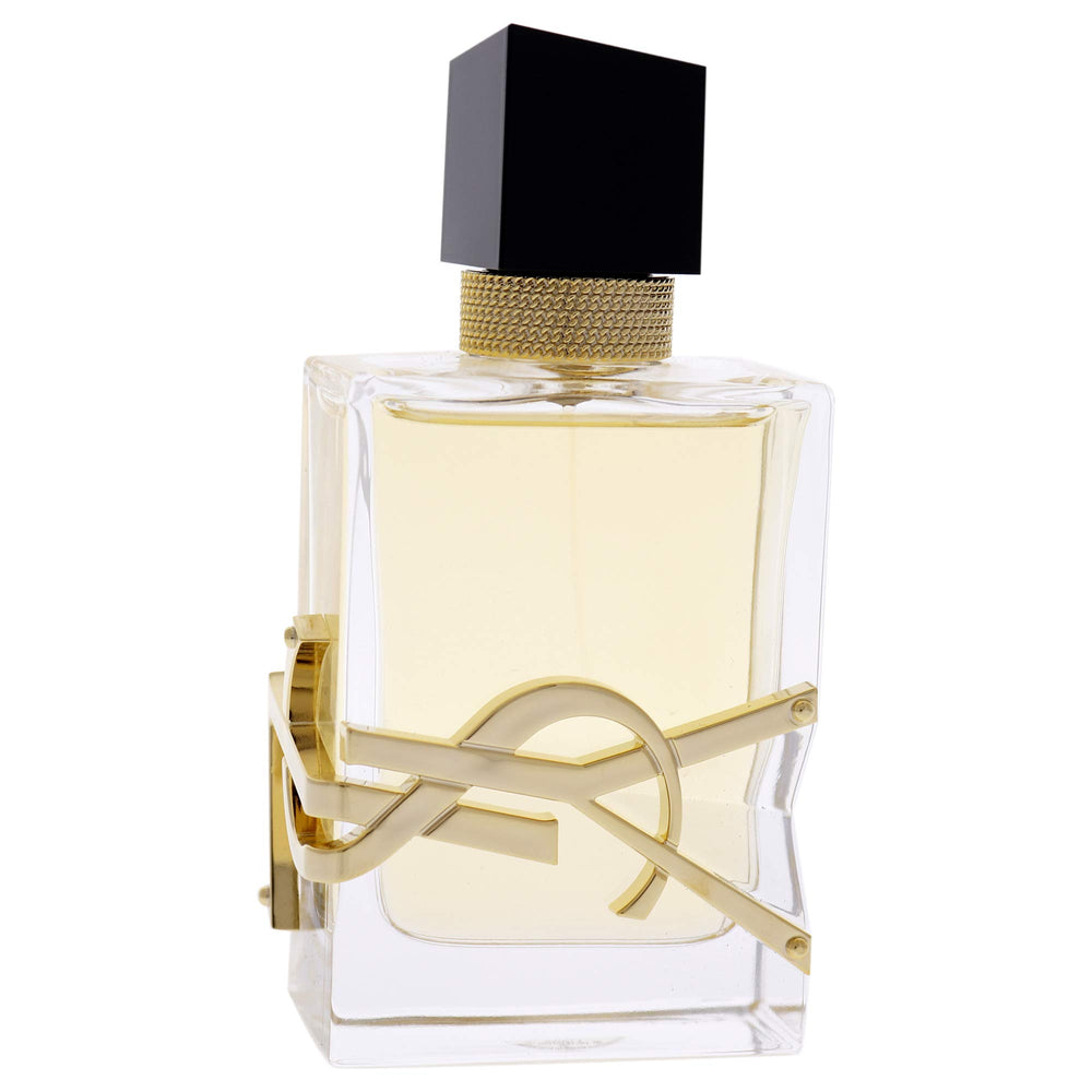 YSL Libre spray nozzle close-up, smooth application promise.