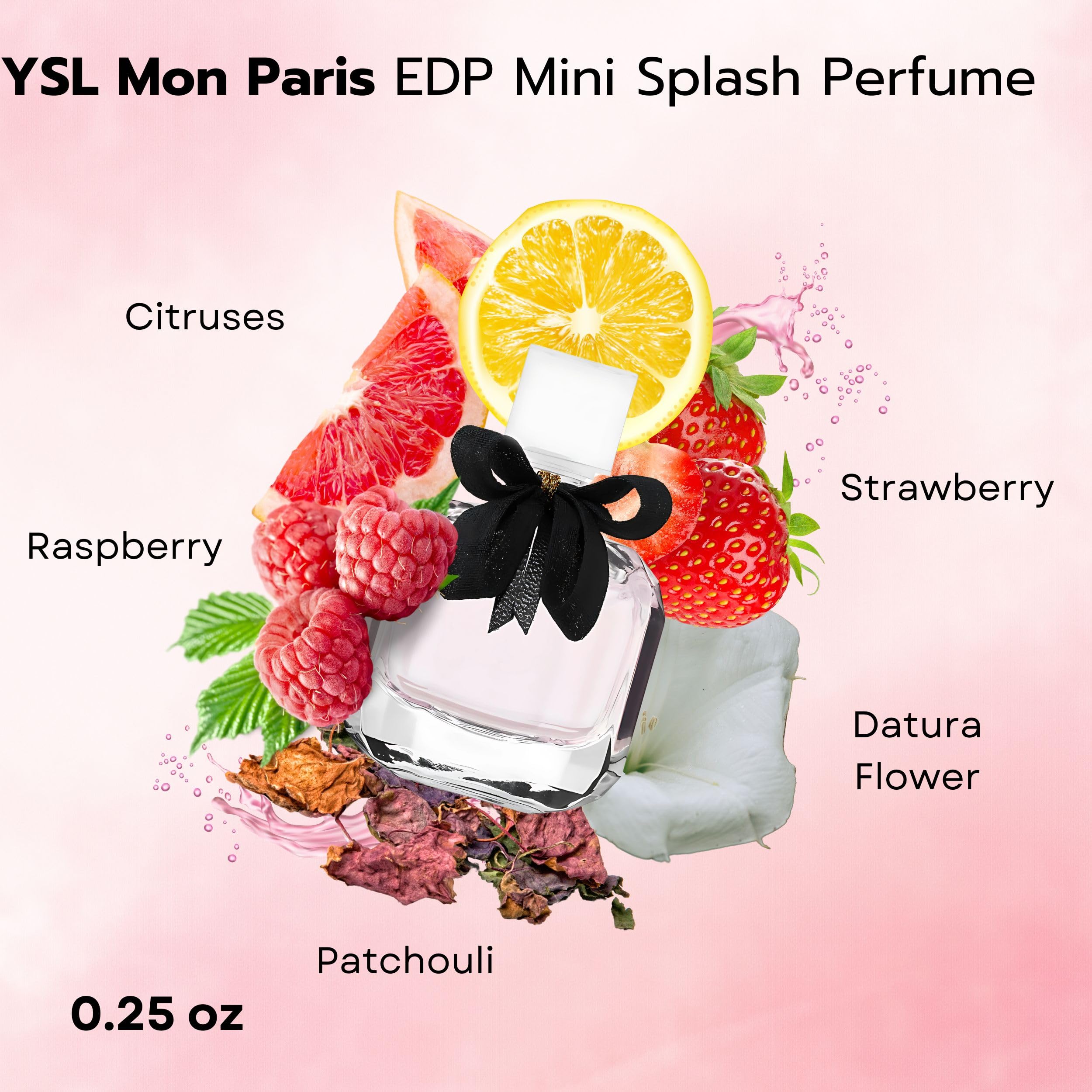 YSL travel sprays packaging closeup highlighting premium design and portability
