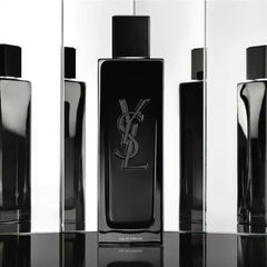 Yves Saint Laurent Myslf packaging and bottle display for gifting or display.
