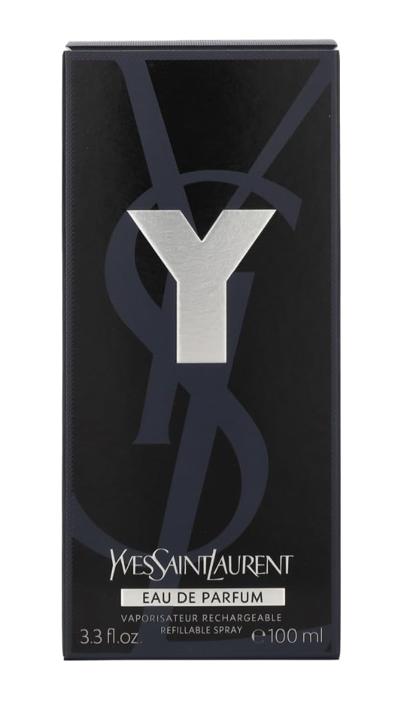 Yves Saint Laurent Y EDP packaging box for a gift-ready presentation.