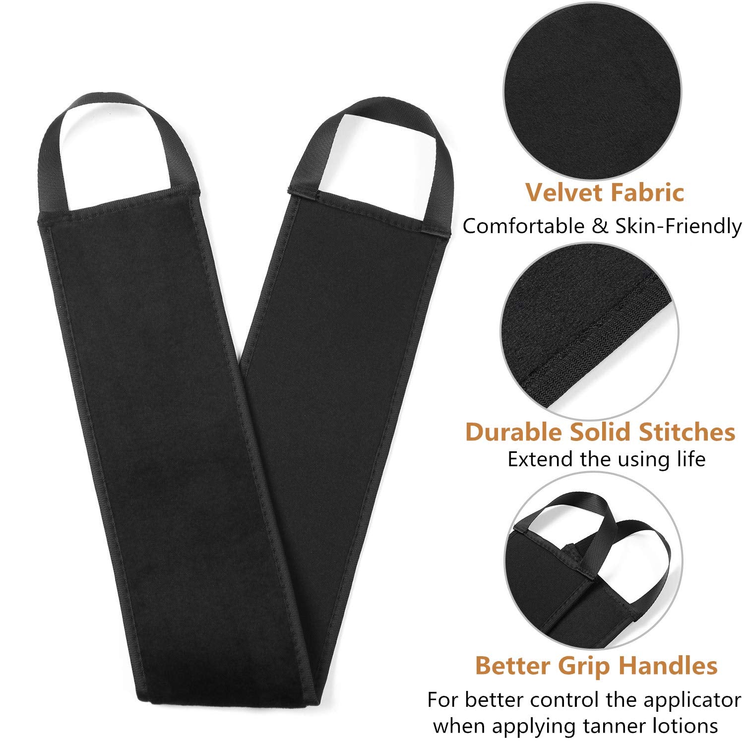 YVOIER exfoliate mitt removes dead skin for smoother tanning results