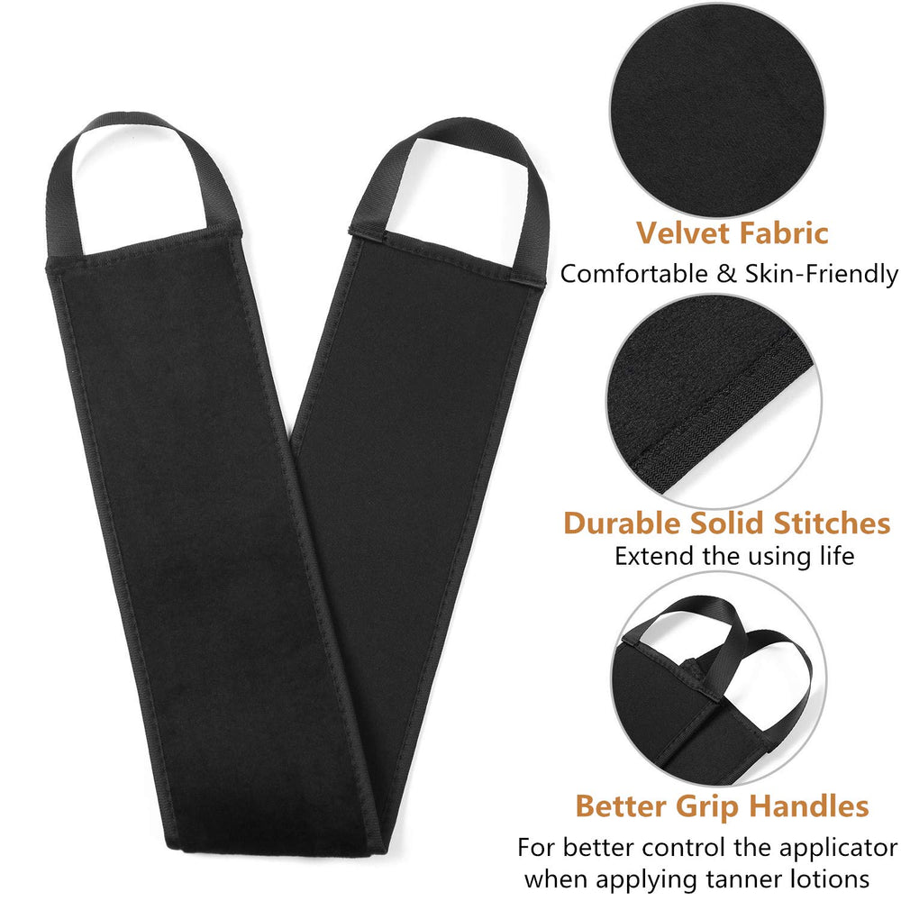 YVOIER exfoliate mitt removes dead skin for smoother tanning results