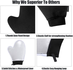 Yvoier exfoliating glove removes dead skin for smoother tan