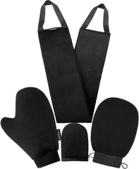 Yvoier self tanning mitt kit 4-in-1 for even application