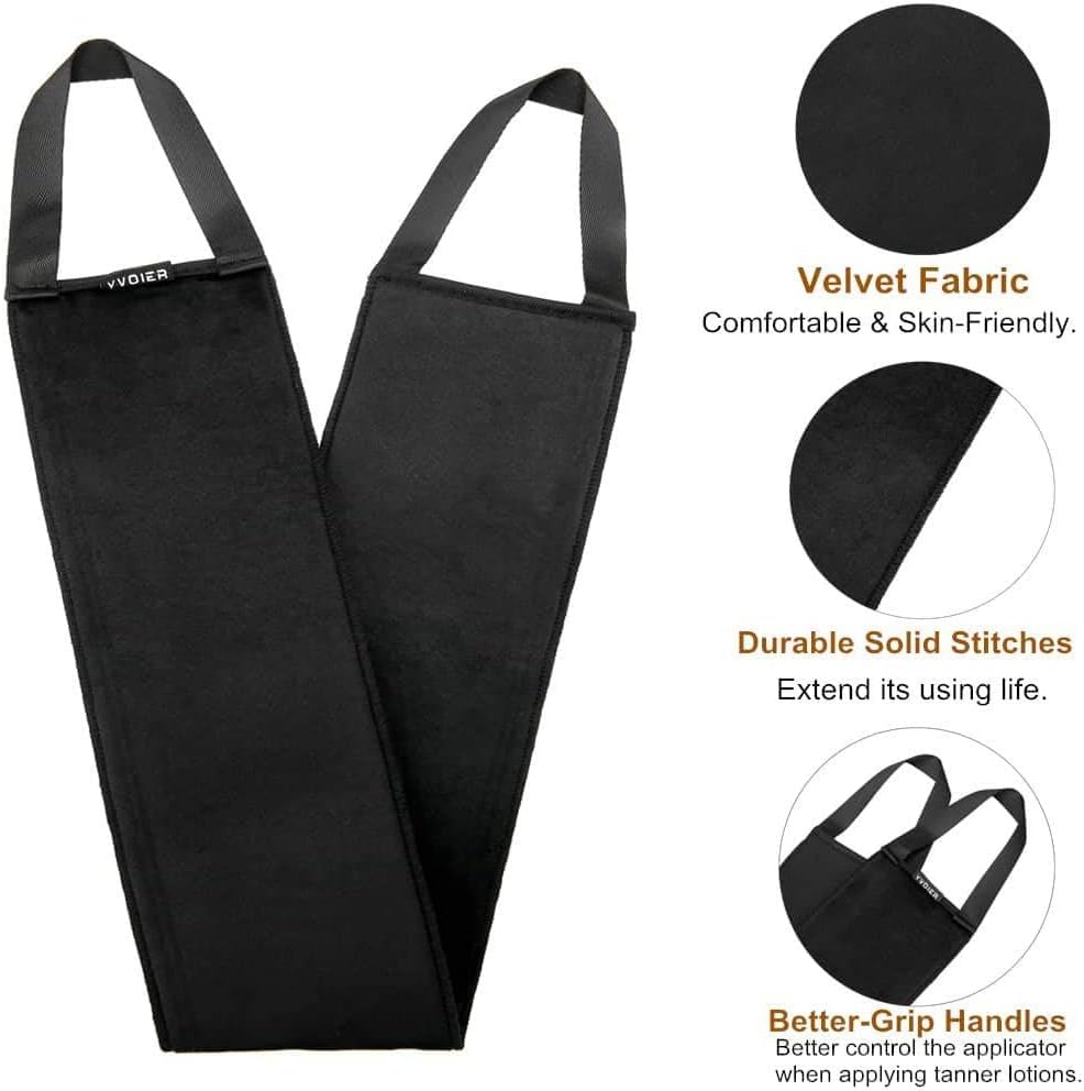 Yvoier tan mitt applicator delivers flawless glide
