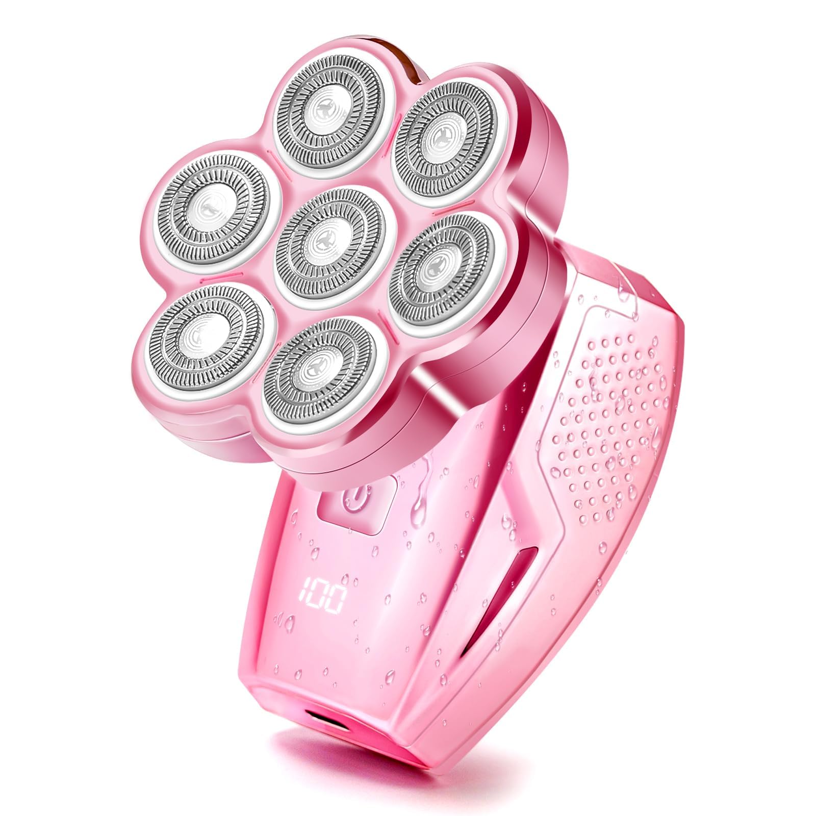 YVTUTW electric razor for women legs glide for a smooth, quick shave.