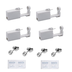 YWDKJGS ear piercing kit 4-pack for quick, precise at-home piercing.
