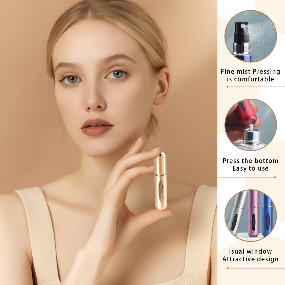 YXGTHGQZ durable aluminum shell protects fragrance from light and oxidation.