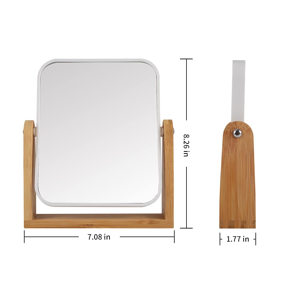 YYPDC double-sided 1x-3x magnification for precise makeup detail