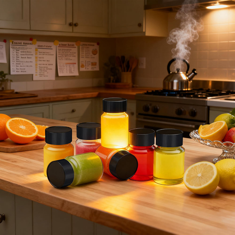 YZXODN ginger-shot storage bottle keeps flavors fresh.