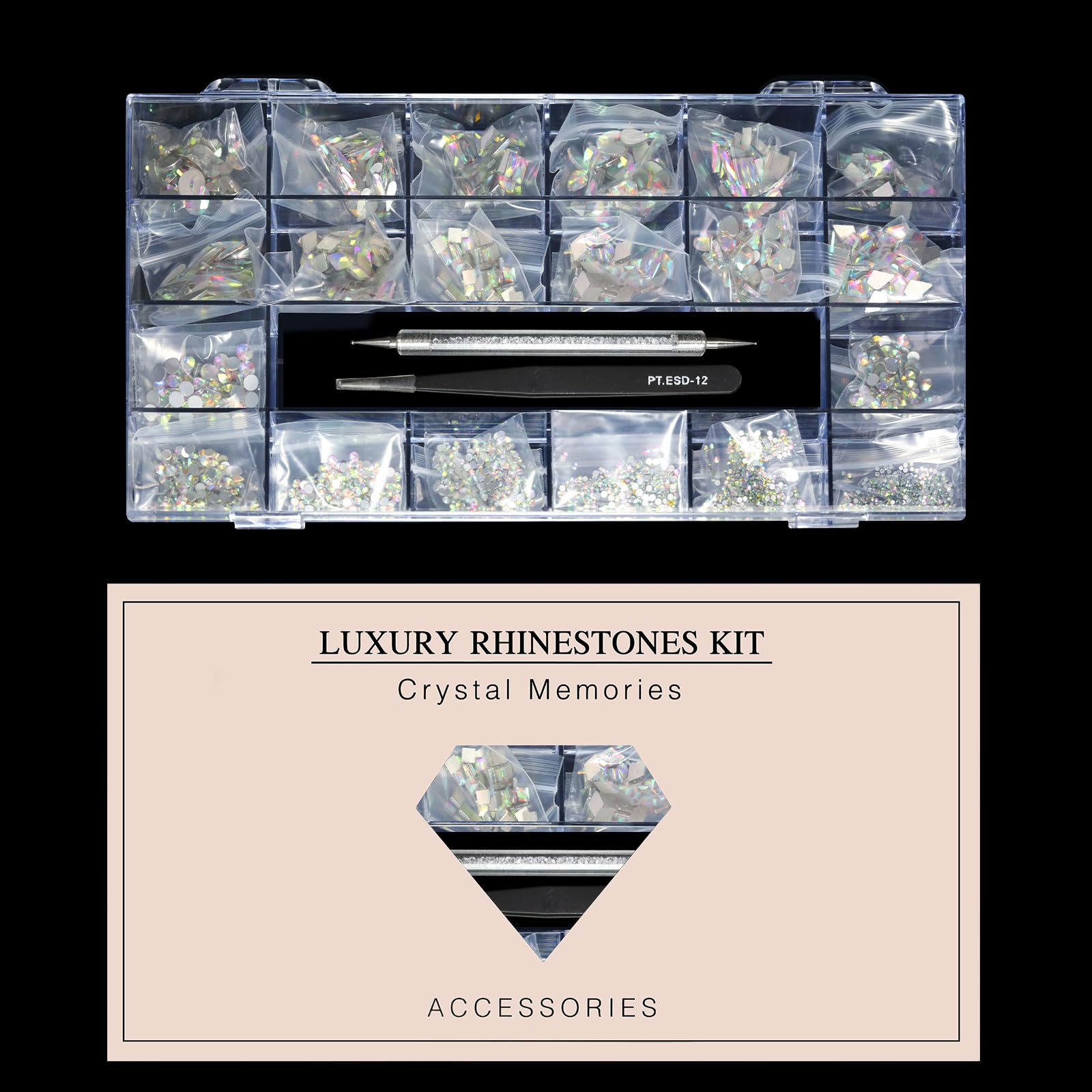 Yzzseven easy to use and portable kit for on-the-go creativity.