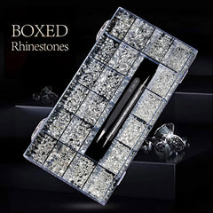 Yzzseven flatback-crystals-3d-ornaments bright embellishments for nails and crafts