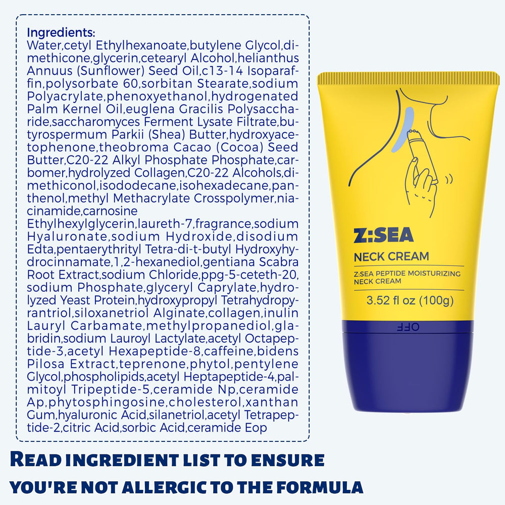 Z:SEA barrier cream delivers hydration without sticky residue.