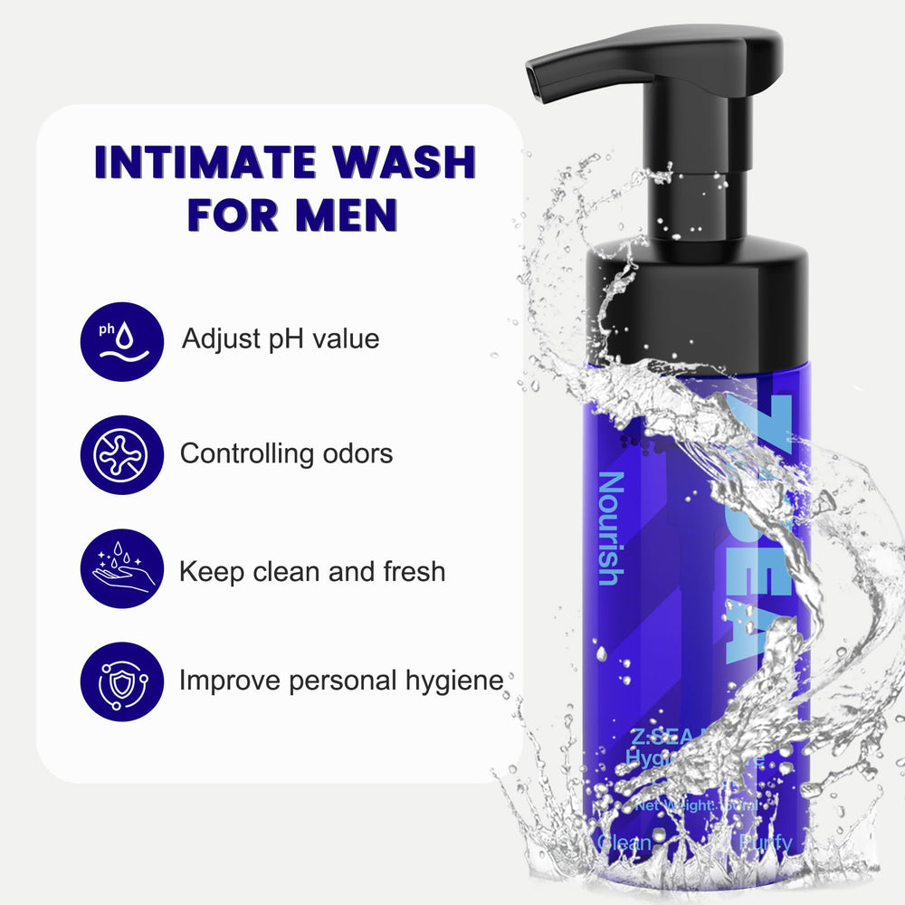 Z:SEA cuidado íntimo sin irritación, ideal para piel sensible.