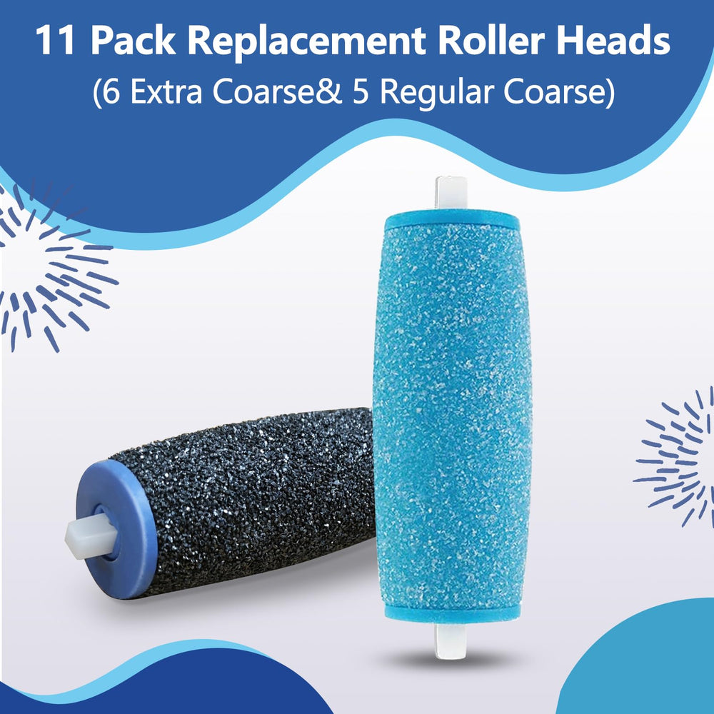 ZABOUL Amop roller head designed for wet and dry use for versatile pedicure sessions.