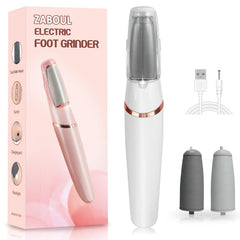 ZABOUL electric foot file with fine roller head for gentle maintenance at home