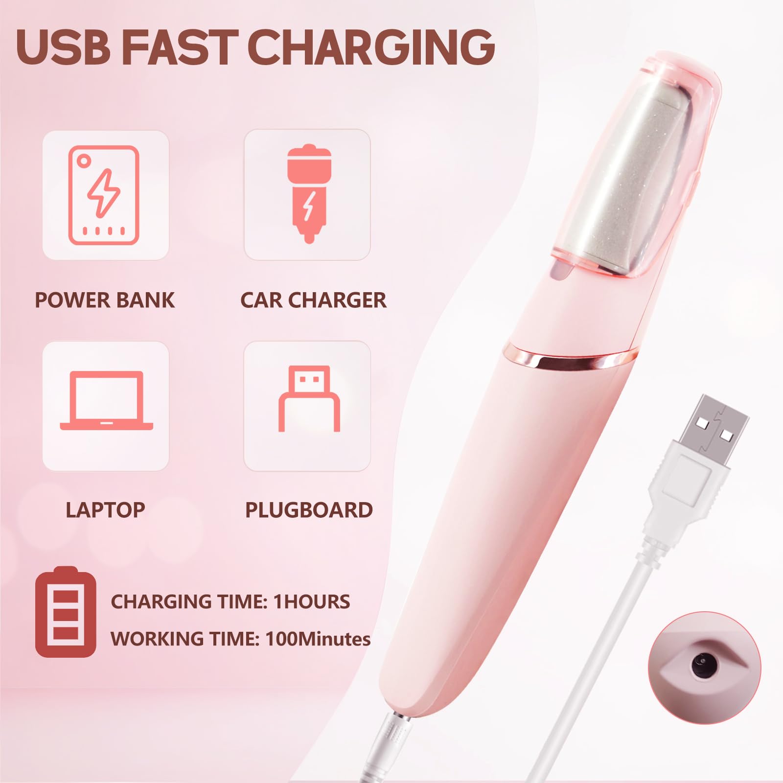 ZABOUL portable pedicure tool fits into your home spa routine.