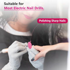 ZABOUL grit-150 sanding disc balances deburring and smoothing.
