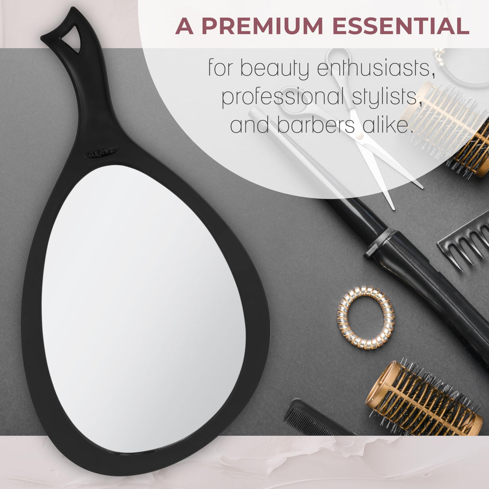 Zadro tall 19-inch mirror offers full-face visibility with a slim profile.
