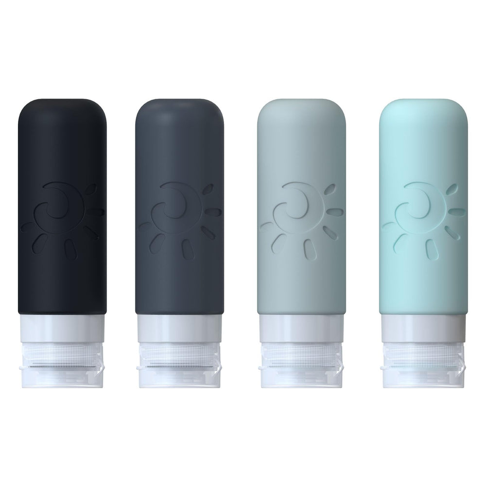 Zafit 3oz travel bottles for compact toiletries on the go