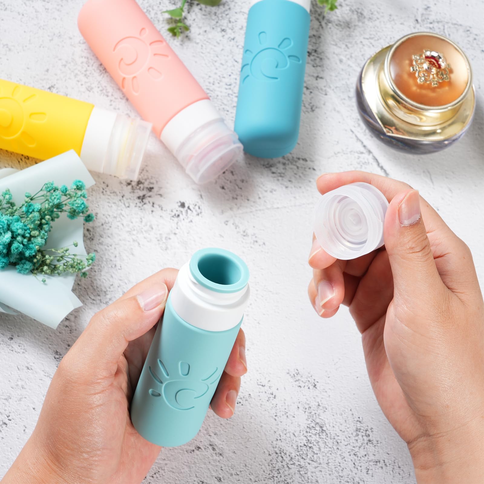 Zafit bottles are ideal for dorms, gym showers, and outdoor travels.