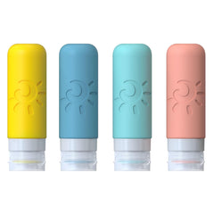 Zafit silicone travel bottles are BPA-free, food-grade and easy to squeeze.