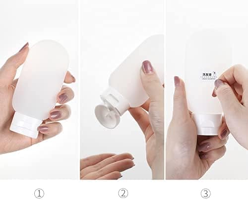 ZALUJMUS durable silicone bottles provide reusable, safe storage for toiletries and beyond.
