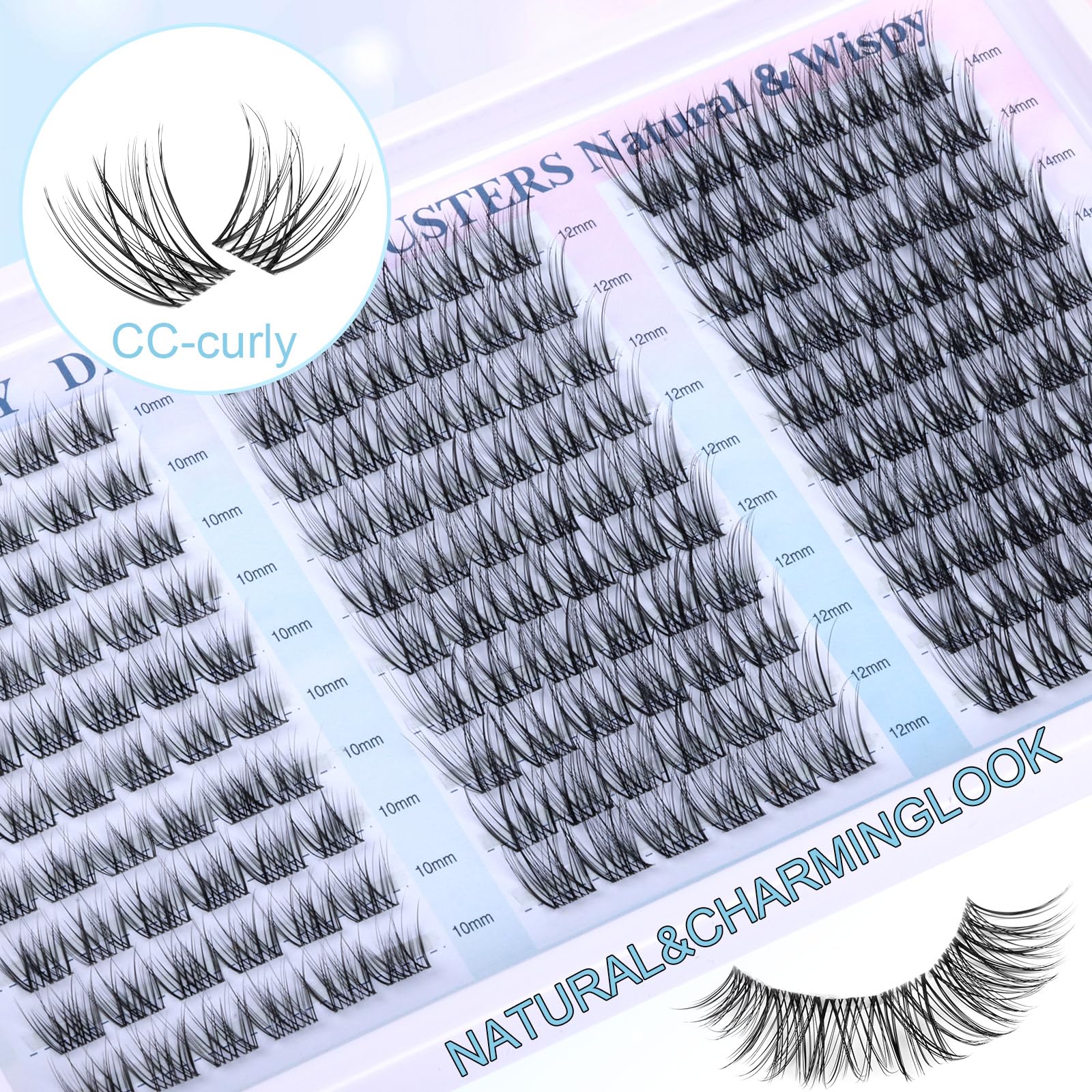 Zanlufly 10-12-14mm lengths offering versatile styling options.