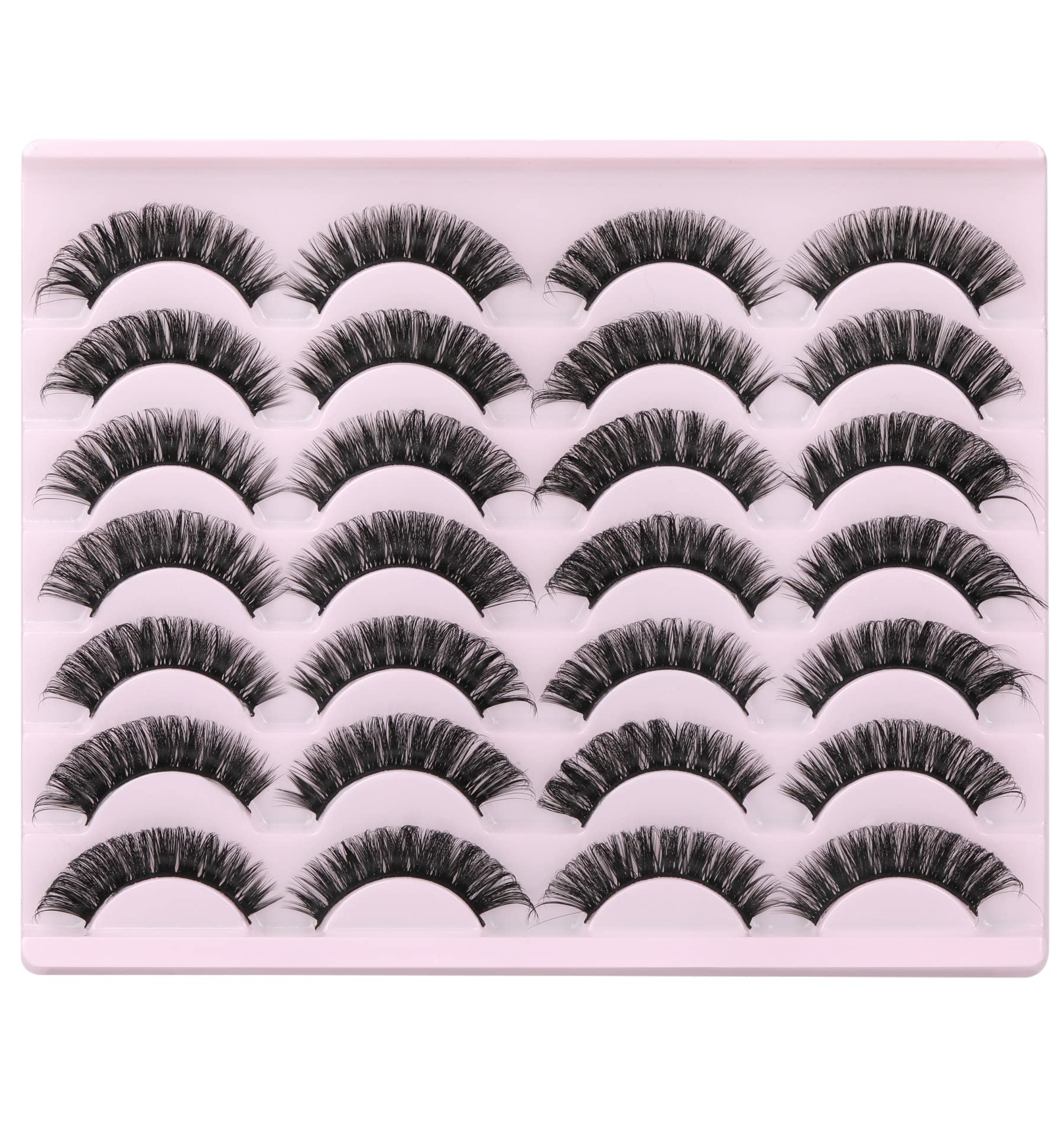 Zanlufly 14-pairs lash bundle with versatile style options