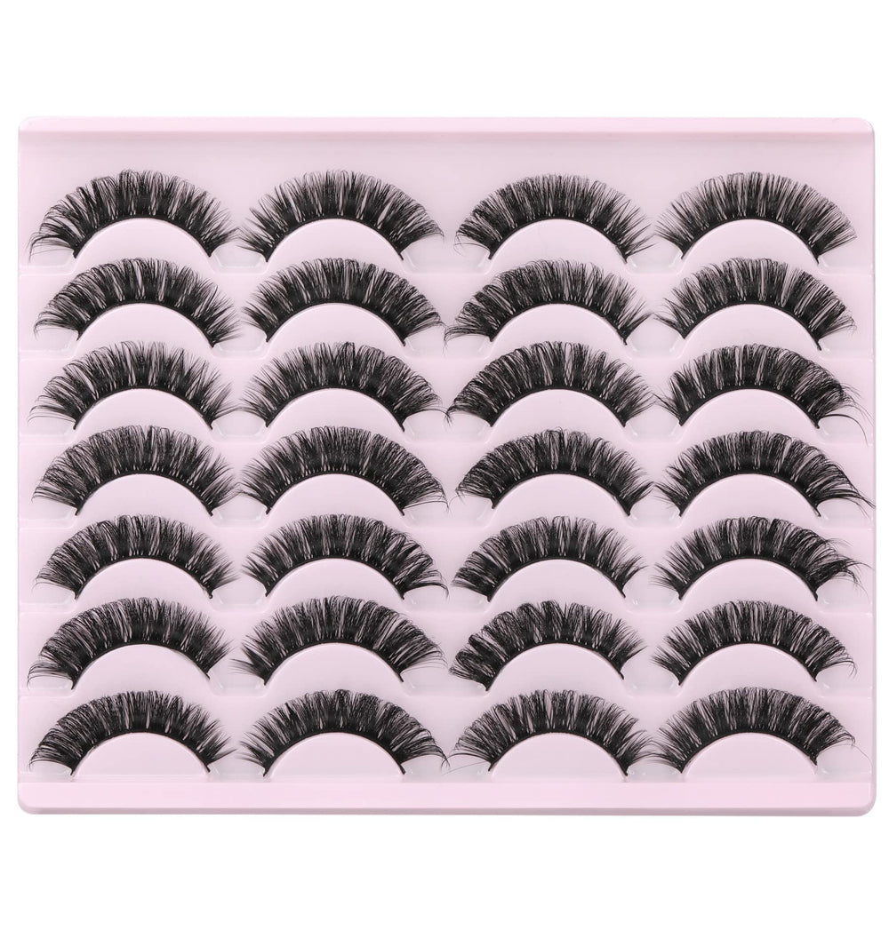 Zanlufly 14-pairs lash bundle with versatile style options
