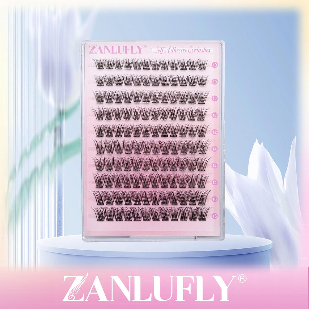 Zanlufly beginner-friendly lashes application for pro-like results.