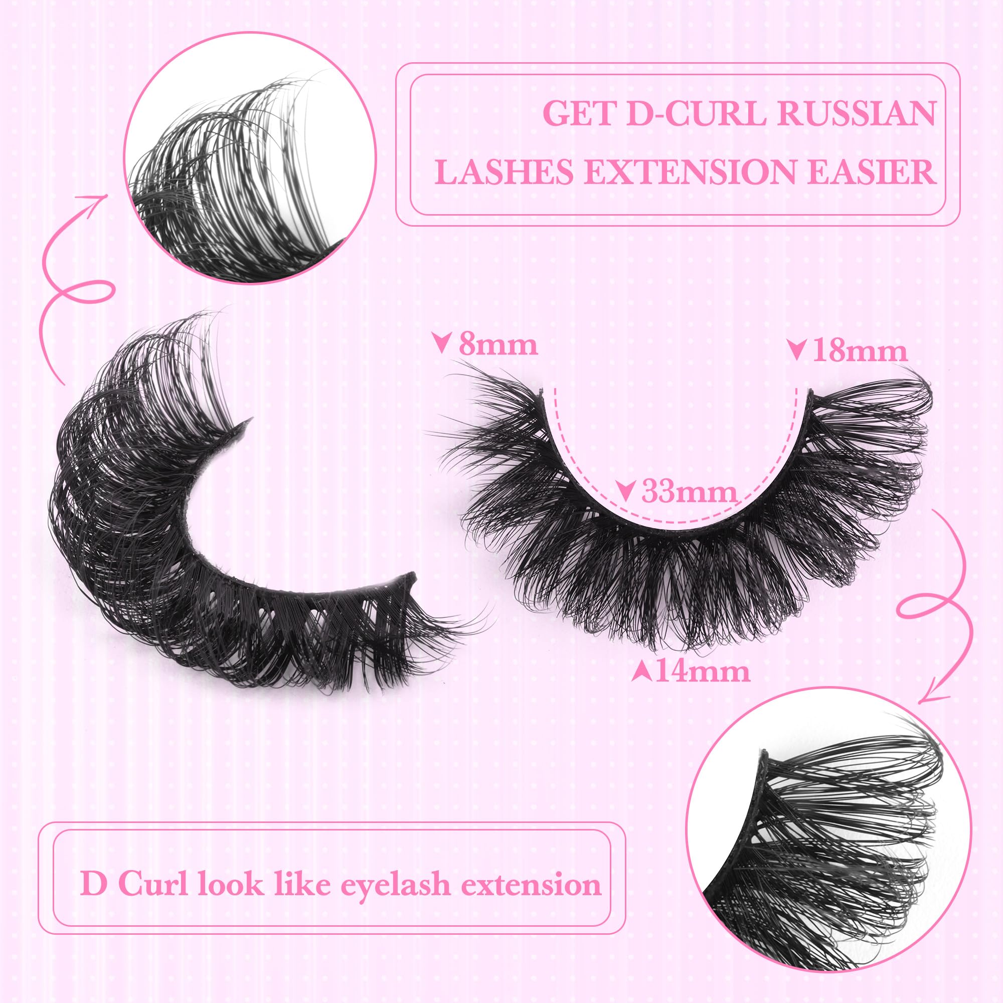 Zanlufly cat-eye D-curly lashes deliver wispy definition.