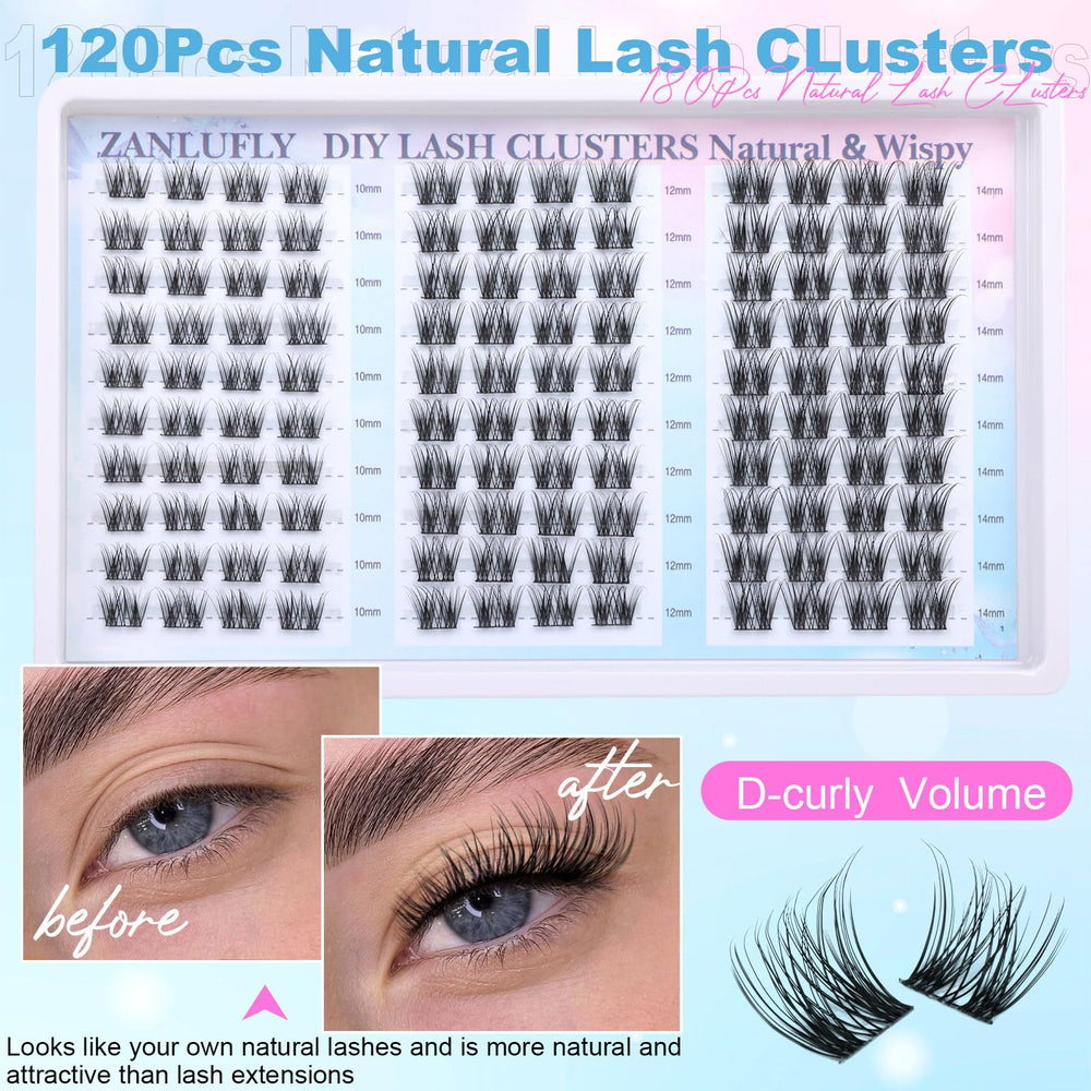 zanlufly D-Curly length options 10-14mm offer subtle, versatile definition.