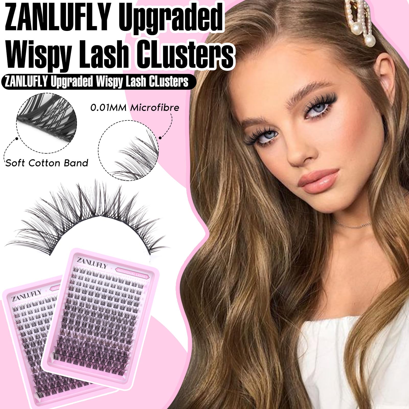 Zanlufly DIY kit enables salon-like lashes at home.