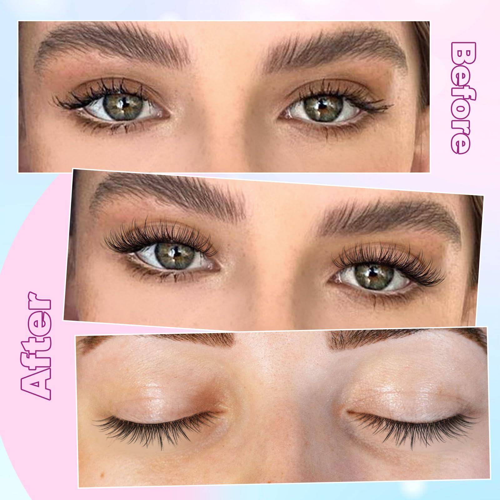 zanlufly diy lash extension kit for at-home beauty routines