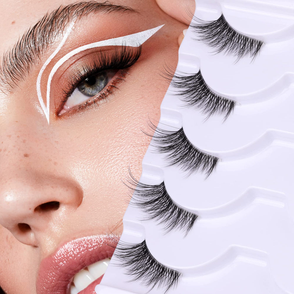 Zanlufly easy-apply lashes simplify your routine.