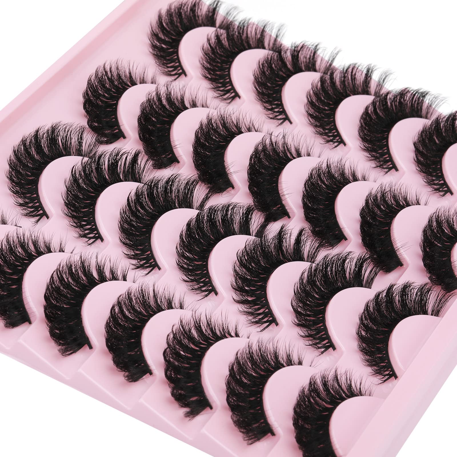 Zanlufly extension-look lashes without salon visits for convenience