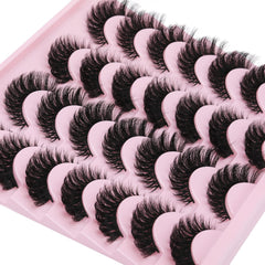 Zanlufly extension-look lashes without salon visits for convenience