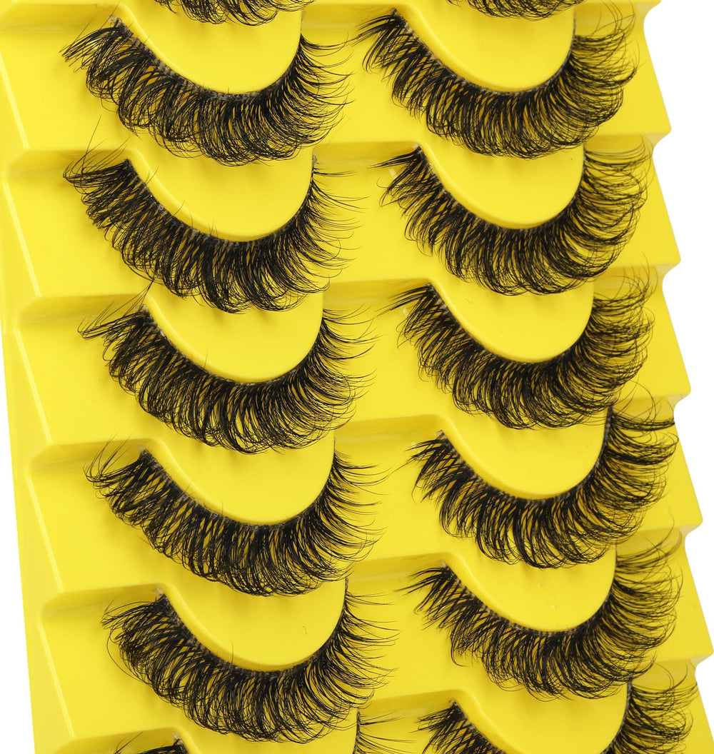Zanlufly invisible band lashes blend seamlessly on the lash line