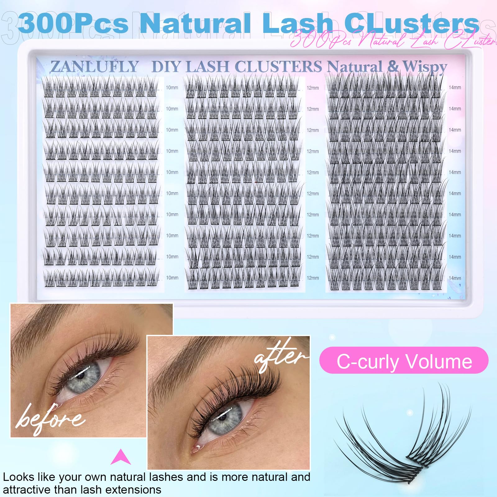 Natural black finish enhances everyday makeup without heaviness