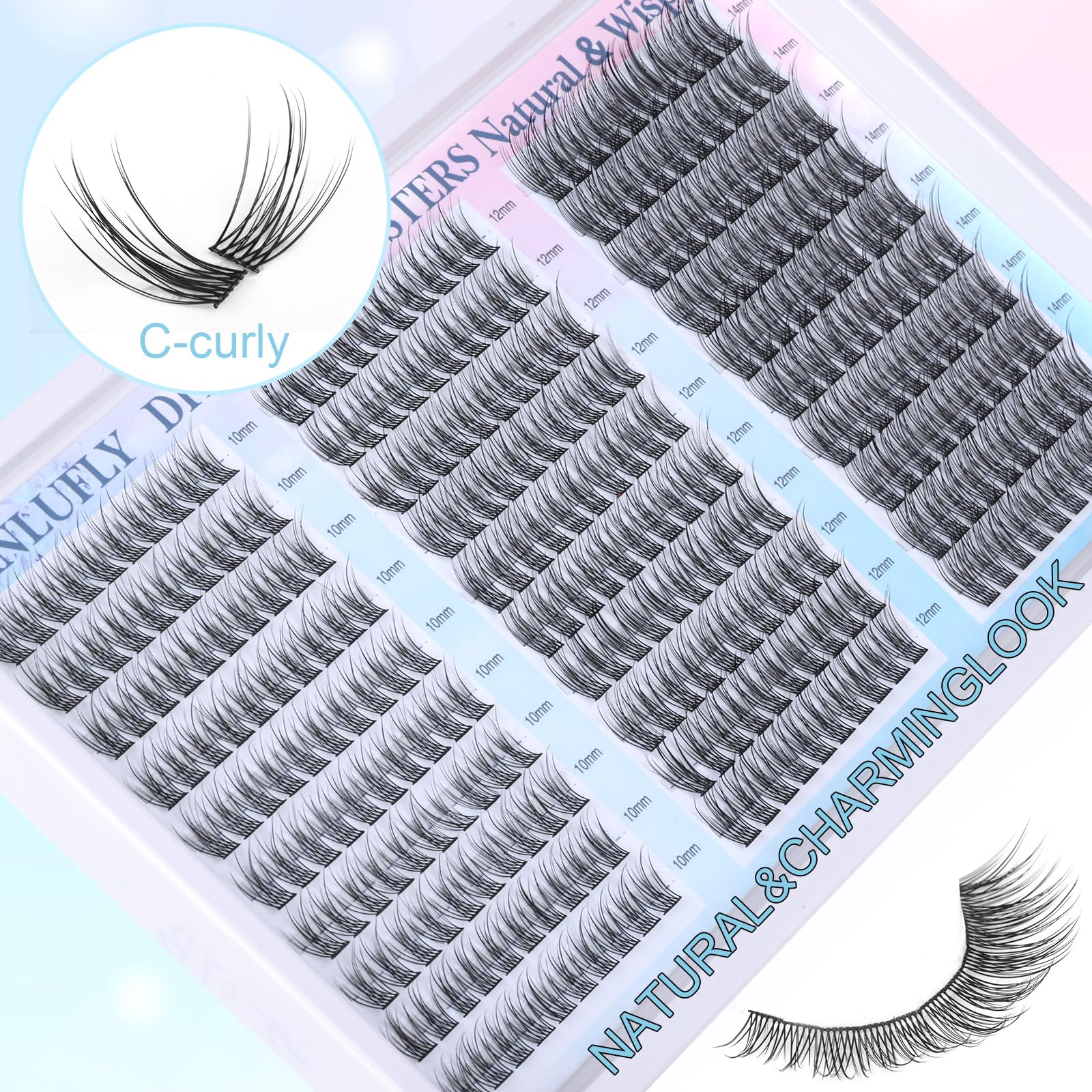Zanlufly 14mm clusters add length with a lightweight feel