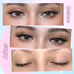 zanlufly lash clusters length variations 10-14mm for versatile styling