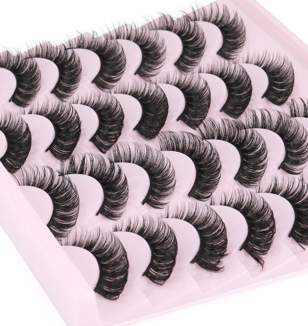 Zanlufly lightweight cotton-band lashes for comfortable all-day wear
