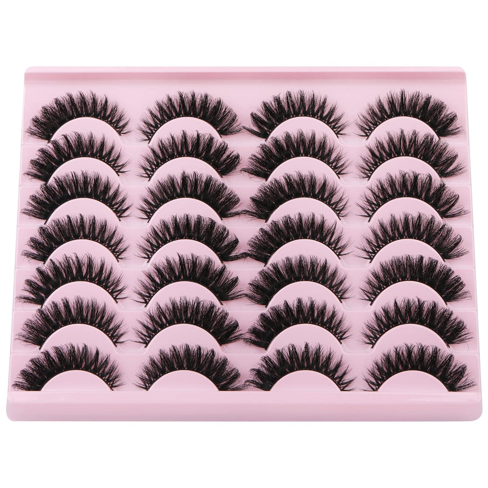 Zanlufly long wispy lashes to enhance eye contour