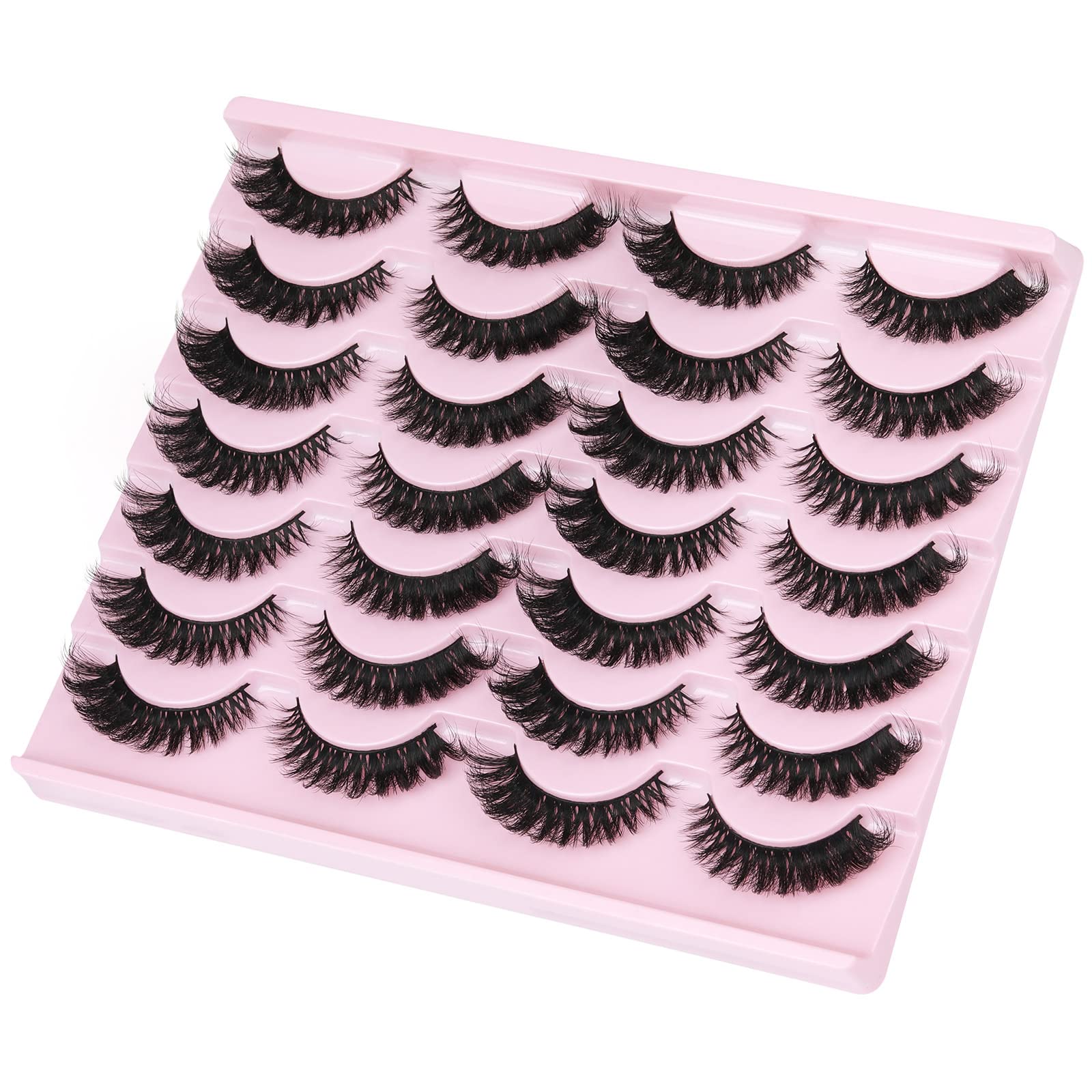 Zanlufly medium-volume lashes ideal for balanced everyday glamour