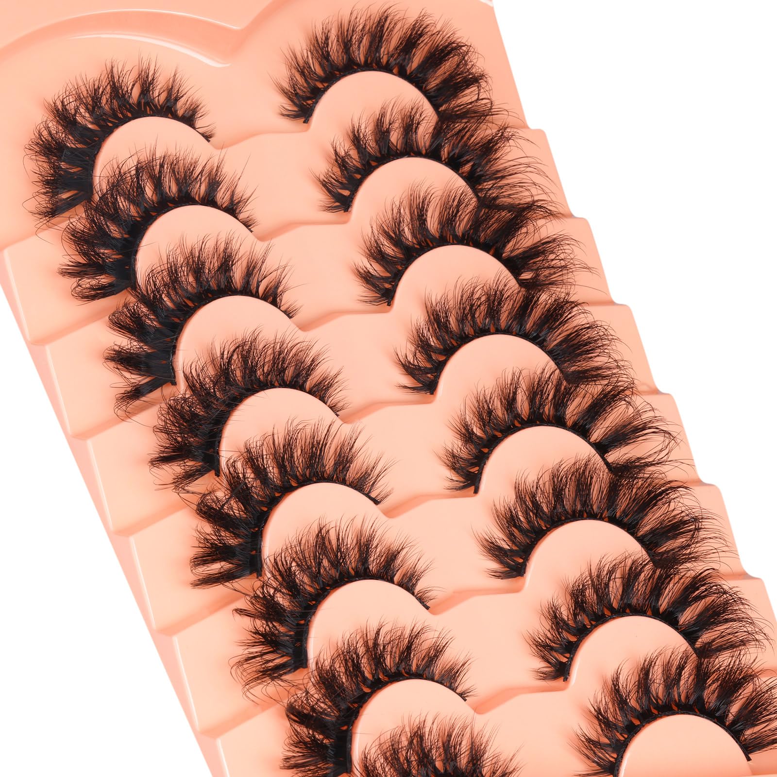 Zanlufly Mink Lashes Reusable design supports multiple uses.