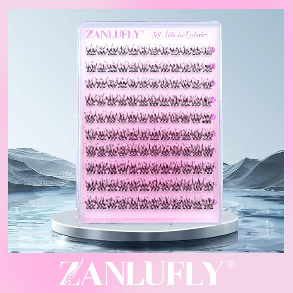 ZANLUFLY reusable lash clusters for daily or special occasions