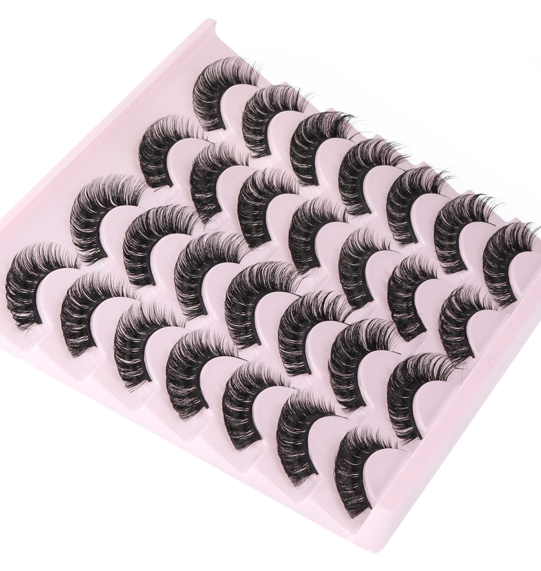 Zanlufly Russian-style volume lashes offering dramatic yet natural look