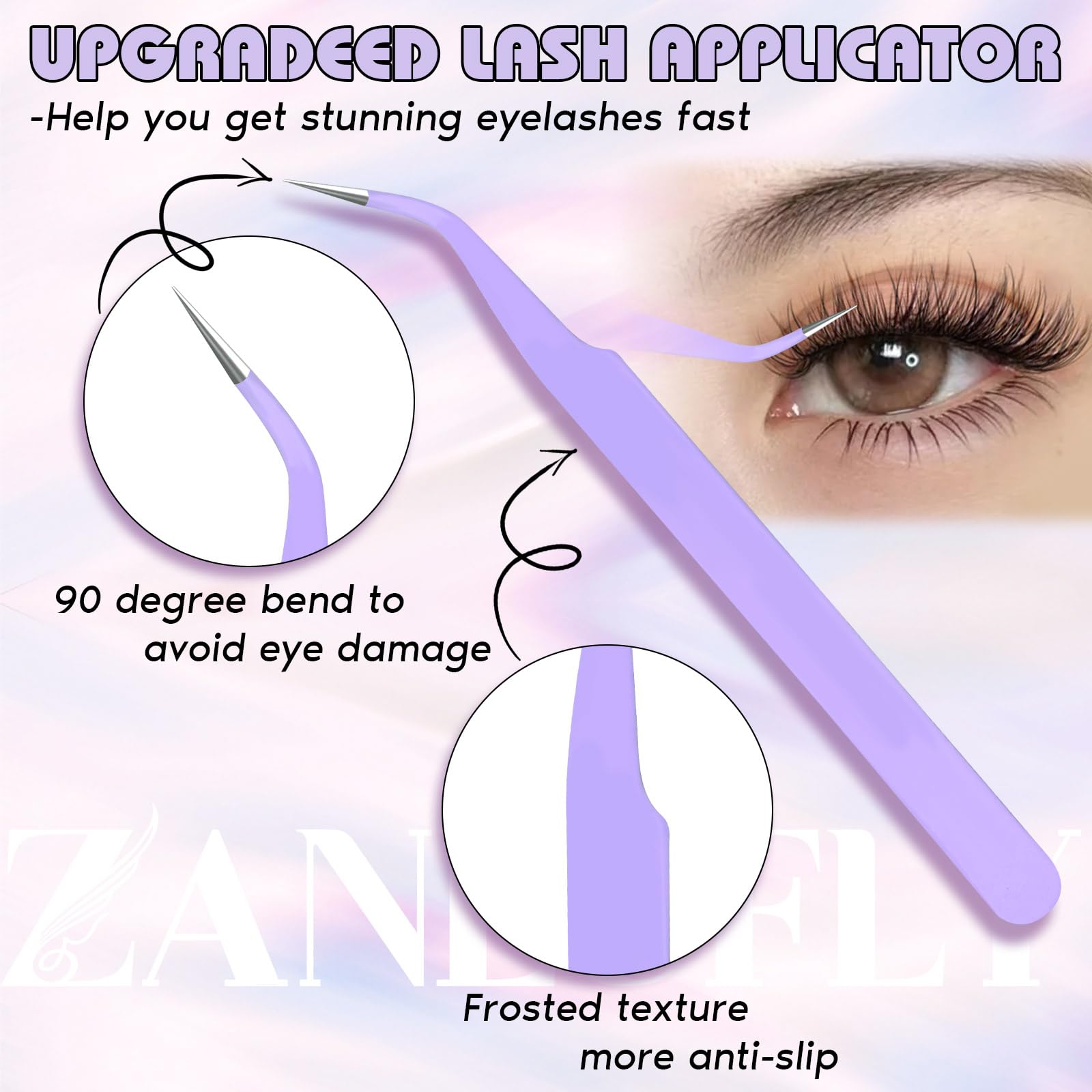 zanlufly true black curl demonstrates defined eye lift
