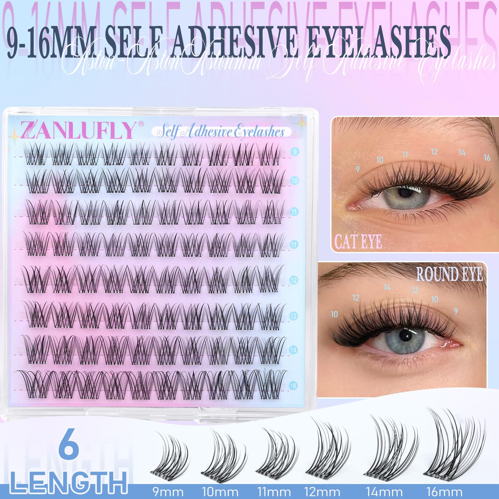 Zanlufly soft band delivers a natural, comfortable look.